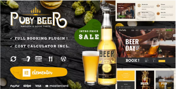 Puby - Beer & Brewery WP Nulled